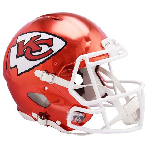 Fanatics Authentic Riddell Kansas City Chiefs Chrome Alternate Speed ...