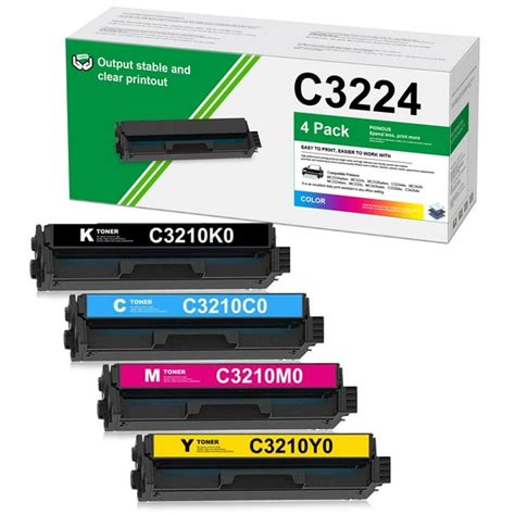 Lexmark C3210K0 Laser Toner Cartridge Set for MC3224i MC3326adwe ...