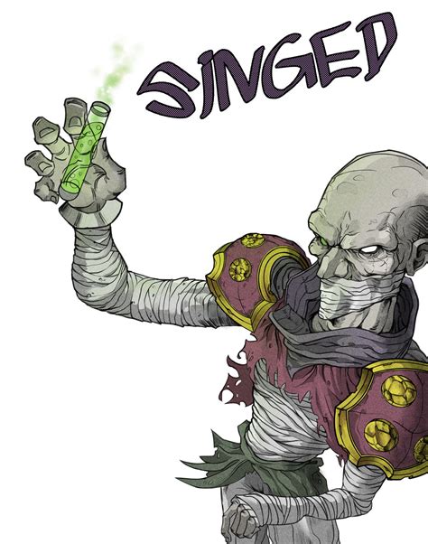 Singed by Kaspruxart on DeviantArt