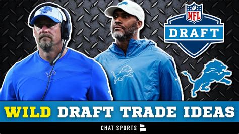 Lions Trade The #6 Pick? 3 WILD 2023 NFL Draft Trade Ideas For Detroit ...