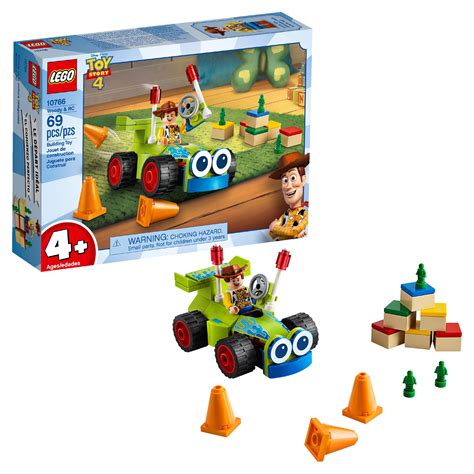 Disney Pixar LEGO Toy Story 4 Woody & RC Building Set for Children, Age 4+ - Walmart.com