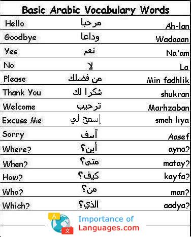 Learn the Arabic Language - Learn the Basic Arabic Language