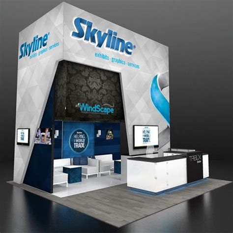 Skyline Trade Show Tips | Tradeshow booth, Design, Exhibition design