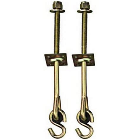 Utility Swing Hook Kit,Steel,PK2 NATIONAL HARDWARE 3ZVJ8 - Walmart.com - Walmart.com