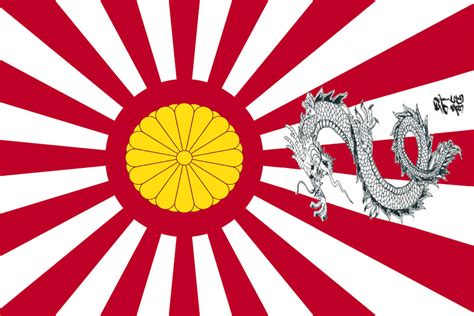 Greater Empire of Japan Flag by Sharklord1 on DeviantArt