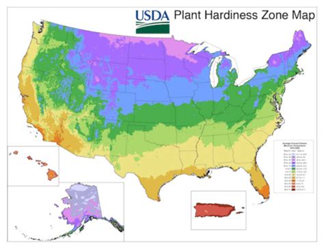 Plant Hardiness Zone Map - Azalea Society of America