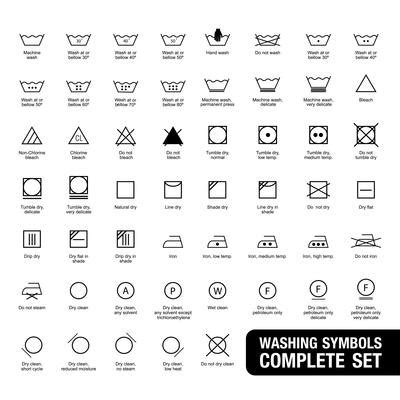 Washing Symbols Vector Art, Icons, and Graphics for Free Download