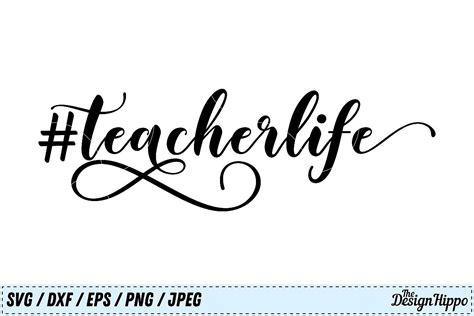 Teacher Life svg, Teacher, Back to School, Sayings, SVG, PNG (124995) | Cut Files | Design Bundles