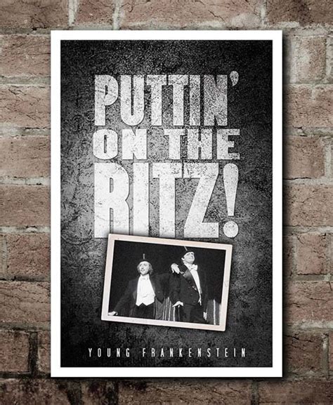 Young Frankenstein puttin' on the Ritz Poster 12x18 - Etsy