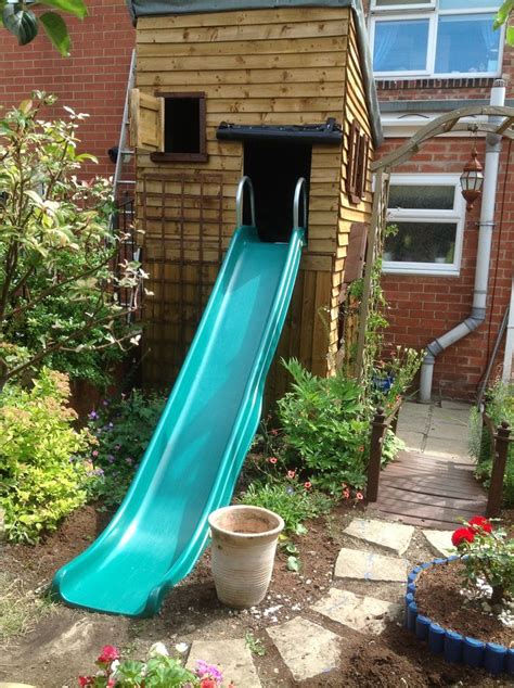 Kids play house slide | House slide, Play house, Outdoor kids