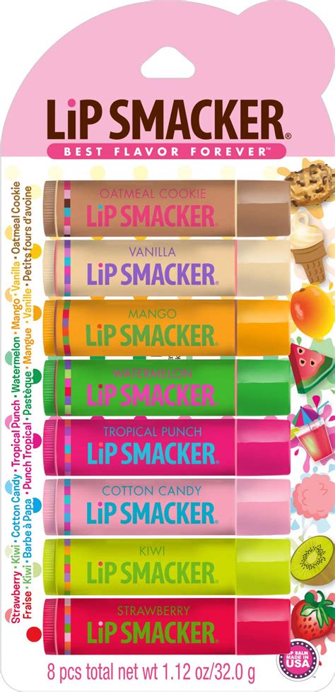 Lip Smacker Original Flavors Party Pack Lip Glosses, 8 Count- Buy ...