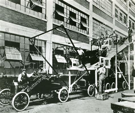 1913 Henry Fords Assembly Line Editorial Stock Photo - Stock Image ...