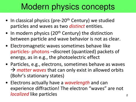 PPT - L 34 — Modern Physics [2] PowerPoint Presentation, free download ...