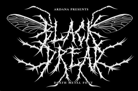 Black Metal Font