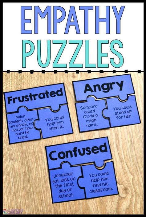 Empathy Puzzles — CounselorChelsey | Social skills lessons, Empathy ...