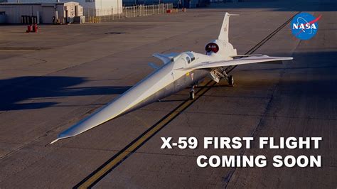 NASA’s Newly Unveiled X-59 Quiet Supersonic Plane Eyes First Flight (Trailer) - YouTube