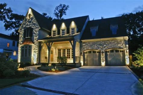 50 Outdoor Garage Lighting Ideas - Exterior Illumination Designs