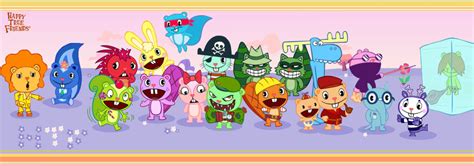 Image - HTF characters.png | Happy Tree Friends Wiki | FANDOM powered by Wikia