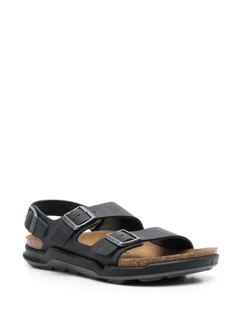 Birkenstock Milano Leather Sandals - Farfetch