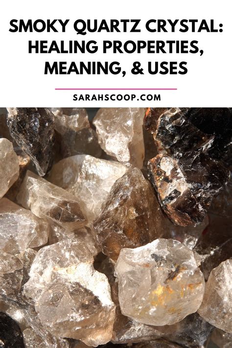 What Chakra Does Smoky Quartz Help – Sarah Scoop