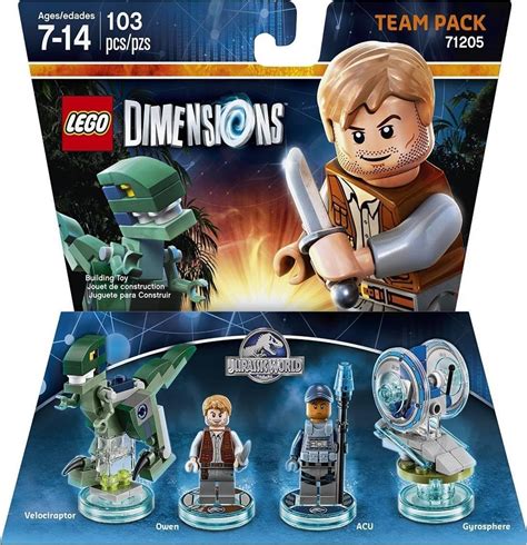 Lego Dimensions Jurassic World Team Pack : Lego Dimensions Jurassic World Team Pack: Amazon.co ...