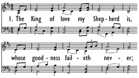 THE KING OF LOVE MY SHEPHERD IS | Digital Songs & Hymns