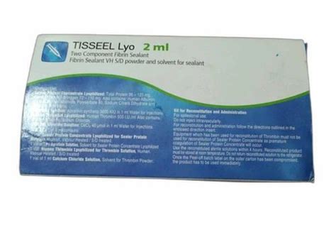 Baxter Tisseel Lyo Fibrin Glue, For Laboratory, Grade Standard: Medical Grade at Rs 11350/piece ...