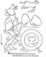 The Magic Of Nursery Rhymes Coloring Pages A Fun And Educational Activity sketch template