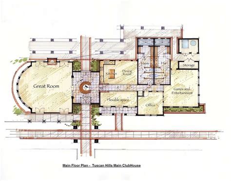 Image result for clubhouse plans | Floor plans, House floor plans, Club house