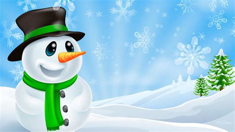 🔥 [70+] Cute Snowman Wallpapers | WallpaperSafari