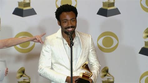 Donald Glover aka Childish Gambino - 2018 Grammys Full Backstage Interview - YouTube