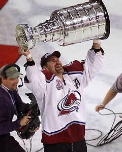 Ray Bourque Hoisting Stanley Cup, Avalanche 8x10 photo | eBay