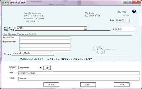 How to Print Checks on Blank Stock