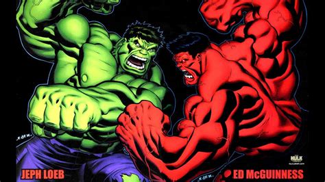 Red Hulk Vs Green Hulk Vs Gray Hulk