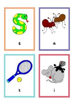 Jolly Phonics Flashcards by Mrs M's Imaginarium | TPT