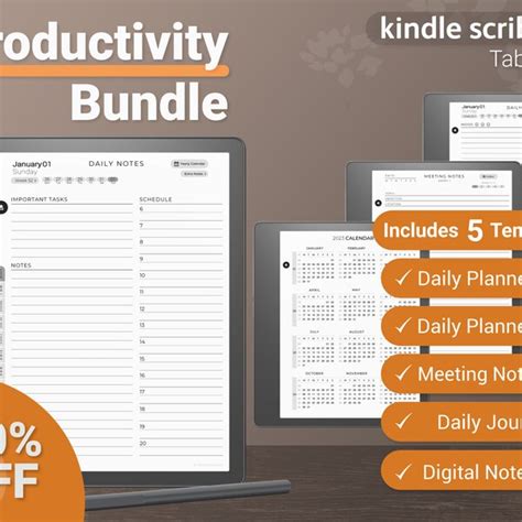 Kindle Scribe Notes Template - Etsy