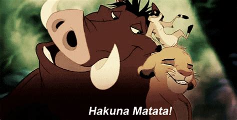 Hakuna-Matata- GIFs - Find & Share on GIPHY