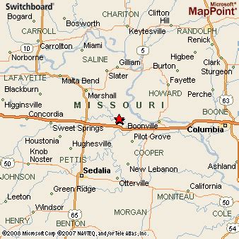 Blackwater, Missouri Area Map & More