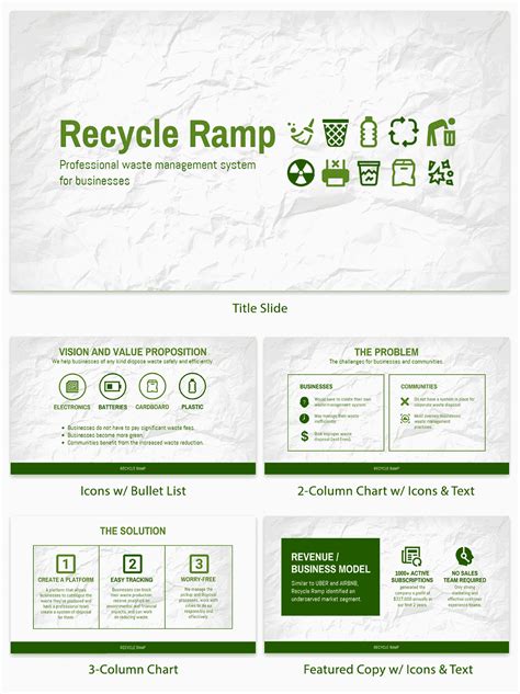 Sustainability Startup Pitch Deck Presentation Template - Venngage ...