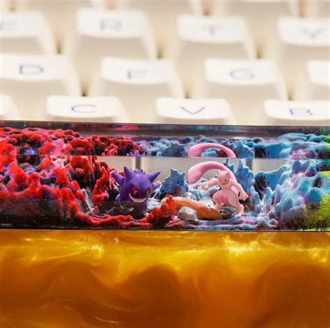 Custom Pokemon Spacebar Pokemon Keycap Custom Pokemon - Etsy