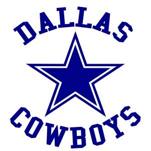 Buy Dallas Cowboys Star Logo Svg Png online in USA