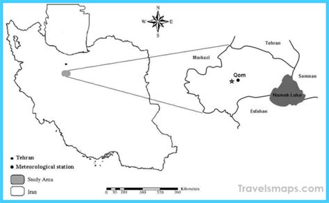 Where is Qom Iran? - Qom Iran Map - Map of Qom Iran - TravelsMaps.Com