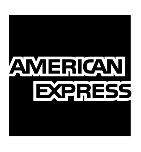 American Express Logo Black and White – Brands Logos