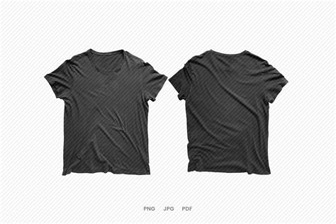 Vintage Distressed Black T-shirt Mockup Instant Digital Download for ...