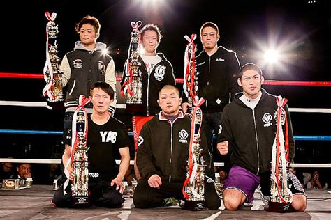 Shooto Crowns 2011 Rookie Tournament Champions in Tokyo