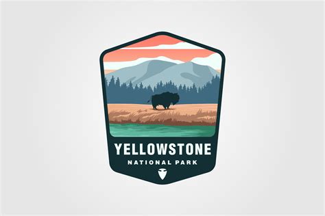 yellowstone national park logo design