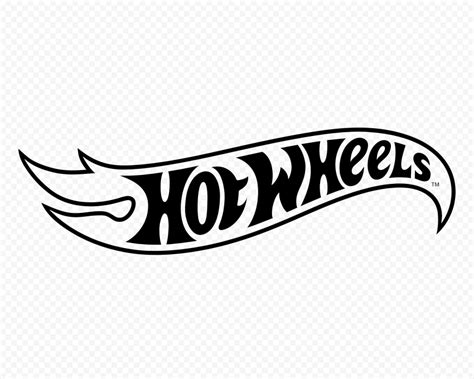 Black Hot Wheels Logo PNG | Citypng