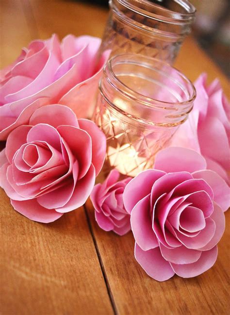 Ideas for Paper Flower Centerpieces