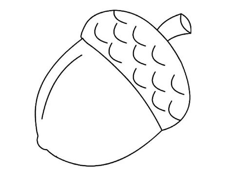 Acorn Coloring Pages - Best Coloring Pages For Kids Fall Leaves Coloring Pages, Coloring Pages ...