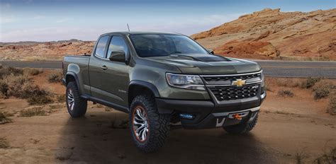 2016 Chevy Colorado Diesel: Specs And ZR2 Off-Road Concept From 2014 LA Auto Show